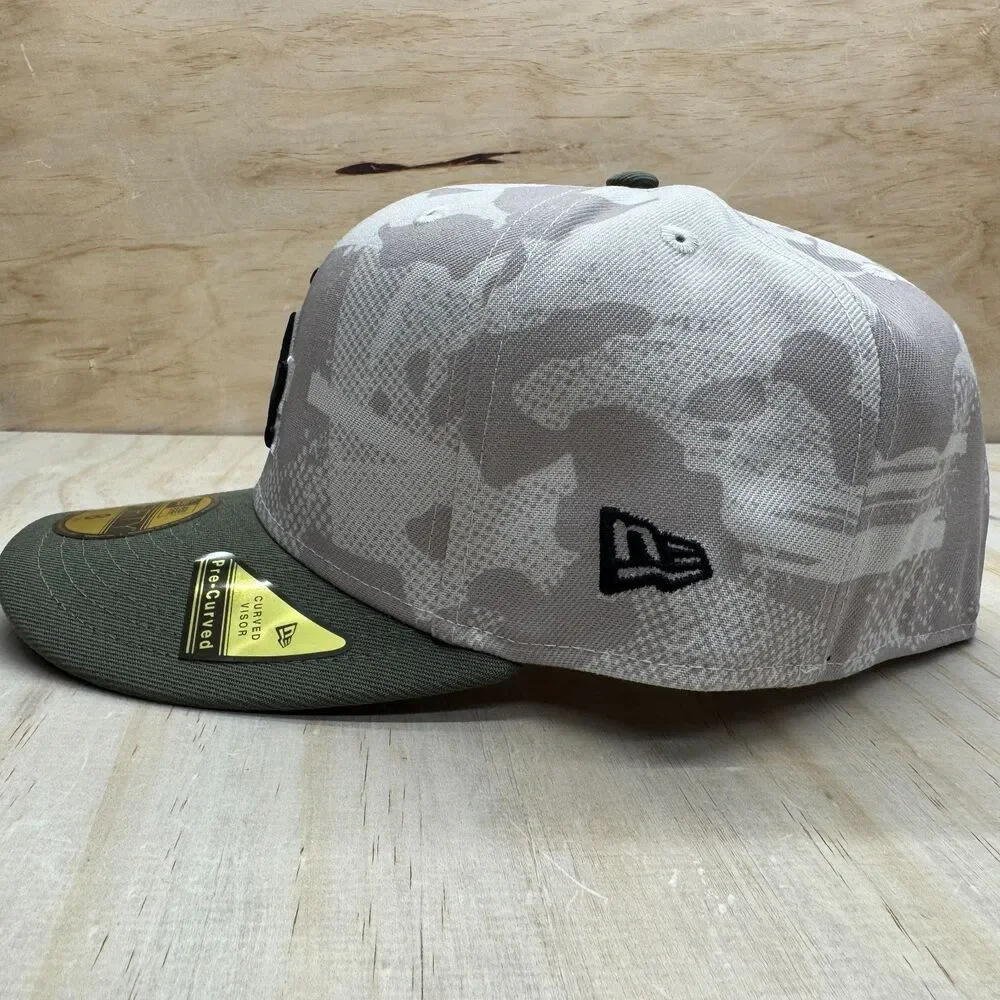 NEW Los Angeles Dodgers New Era 2025 Armed Forces Day 59FIFTY Fitted Hat sz 8